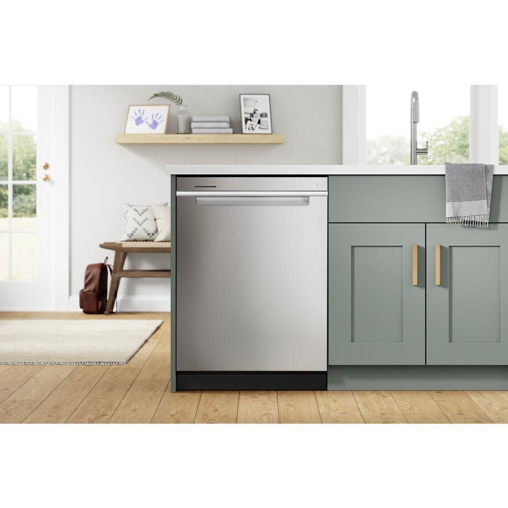 Whirlpool WDTA50SAKZ 24 Stainless Steel Dishwasher with AI Intelligent Wash - 47 dBA
