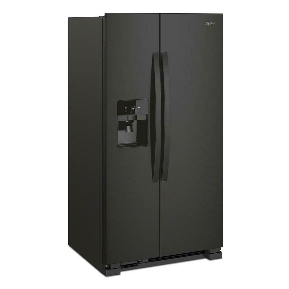 Whirlpool WRS555SIHB 36-inch Wide Side-by-Side Refrigerator - 25 cu. ft.