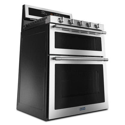 Maytag MGT8800FZ 30-Inch Wide Double Oven Gas Range With True Convection - 6.0 Cu. Ft.