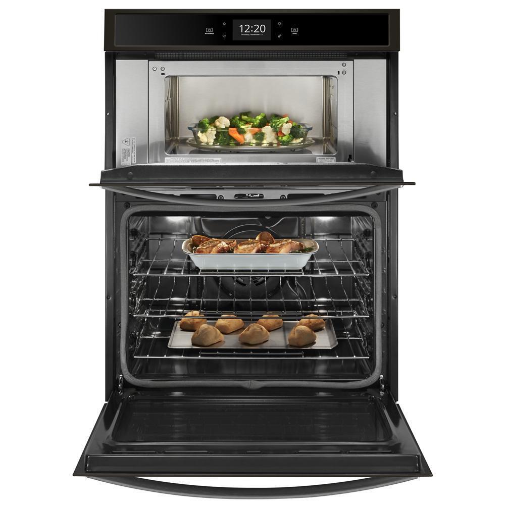 Whirlpool WOC75EC0HV 6.4 cu. ft. Smart Combination Convection Wall Oven with Air Fry, when Connected