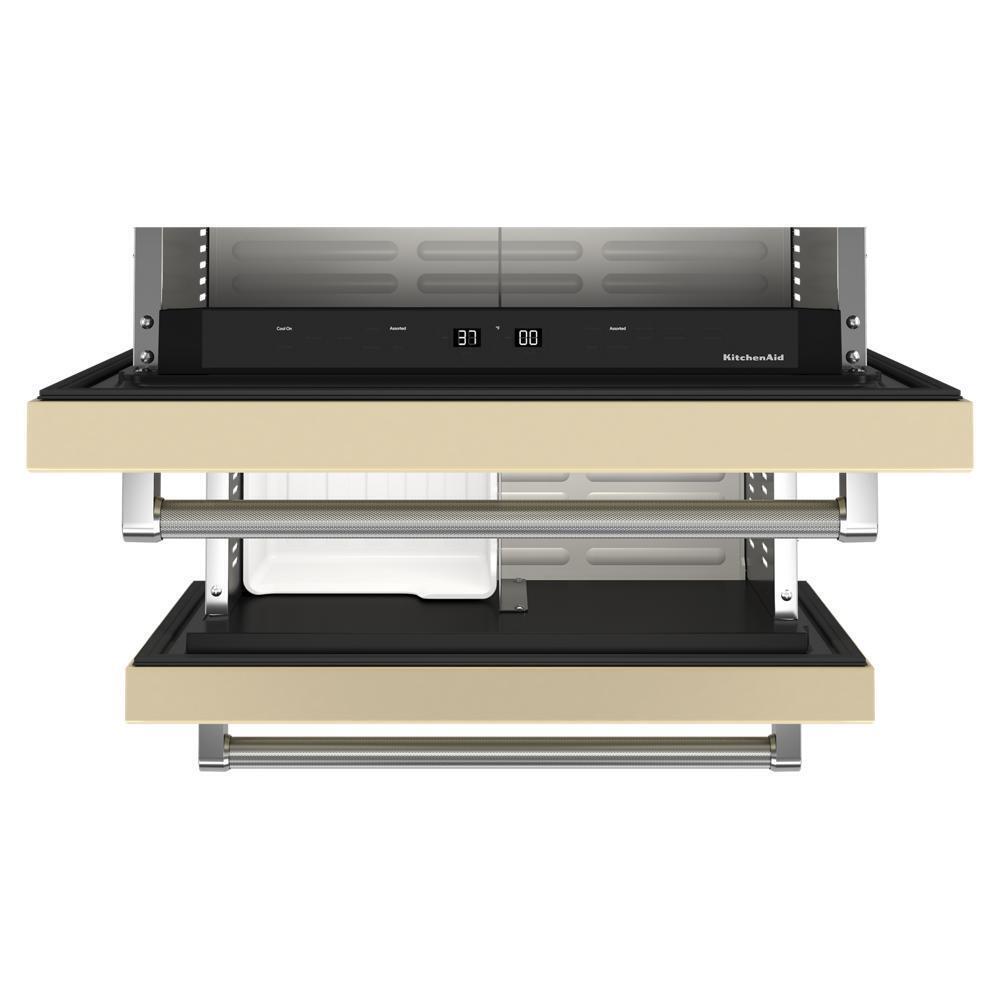 Kitchenaid KUDF204KPA 24" Panel-Ready Undercounter Double-Drawer Refrigerator/Freezer