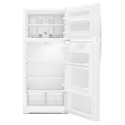 Whirlpool WRT106TFDW 28-inch Wide Top Freezer Refrigerator - 16 cu. ft.