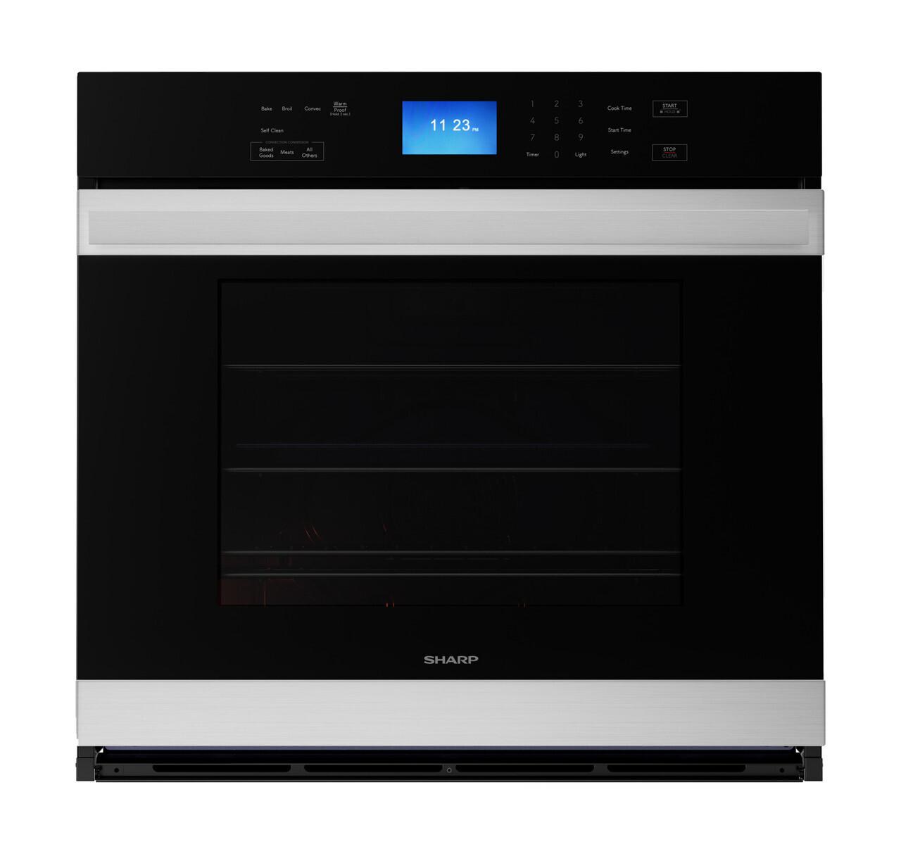 Sharp SWA3062GS Stainless Steel European Convection Built-In Single Wall Oven