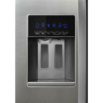 Whirlpool WRS571CIHZ 36-inch Wide Counter Depth Side-by-Side Refrigerator - 21 cu. ft.