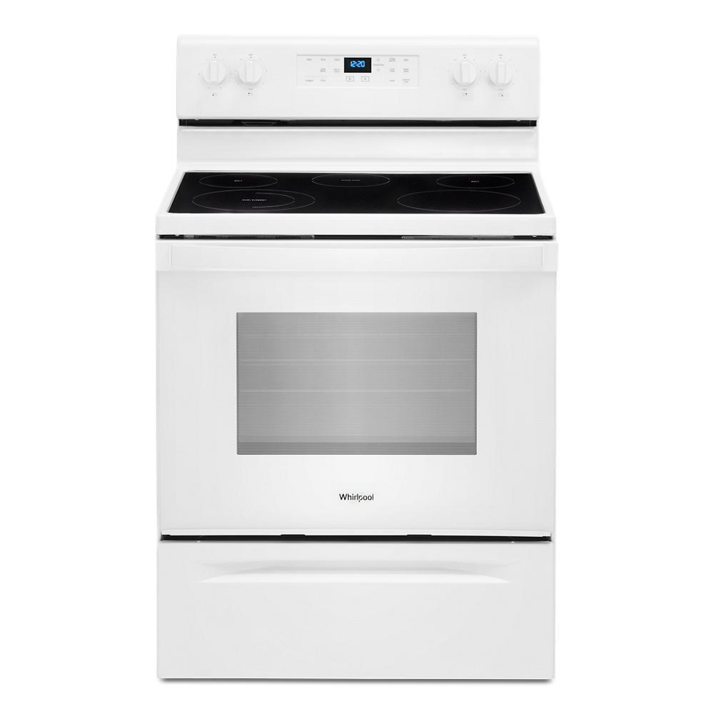 Whirlpool 5.3 cu. ft. Whirlpool® electric range with Frozen Bake™ technology