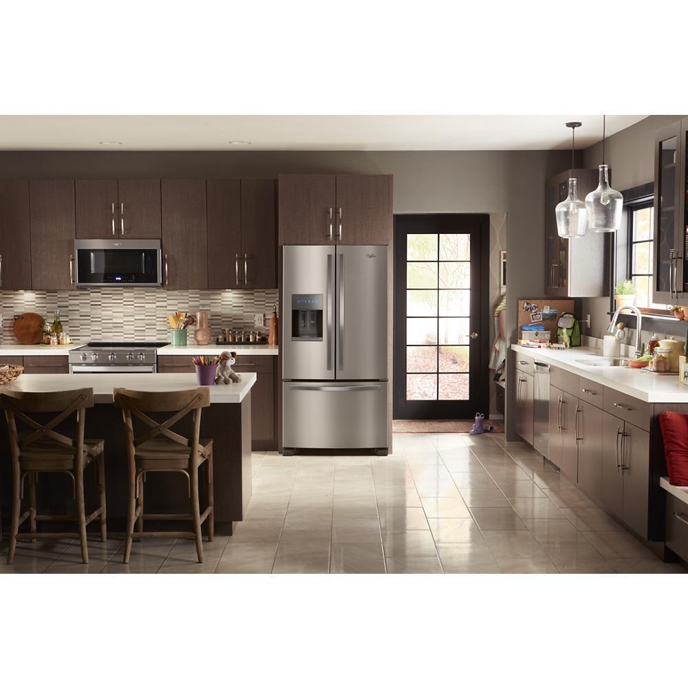Whirlpool WRF555SDFZ 36-inch Wide French Door Refrigerator - 25 cu. ft.