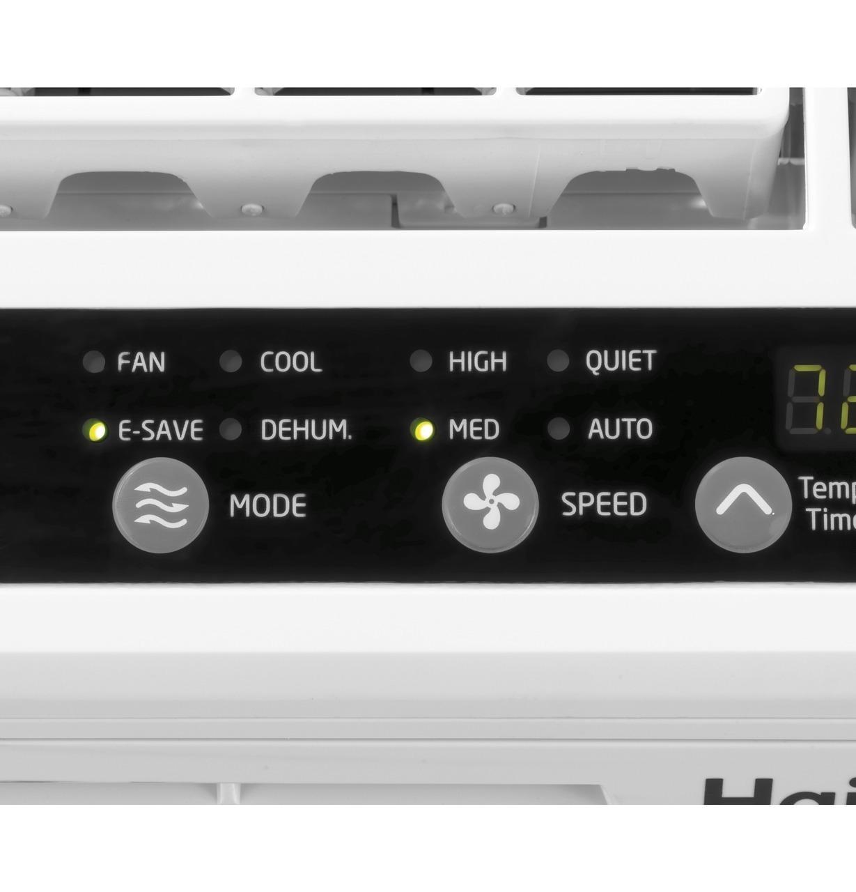 ESAQ406TZ Haier ENERGY STAR® 6,200 BTU Ultra Quiet Window Air Conditioner for Small Rooms up to 250 sq. ft.