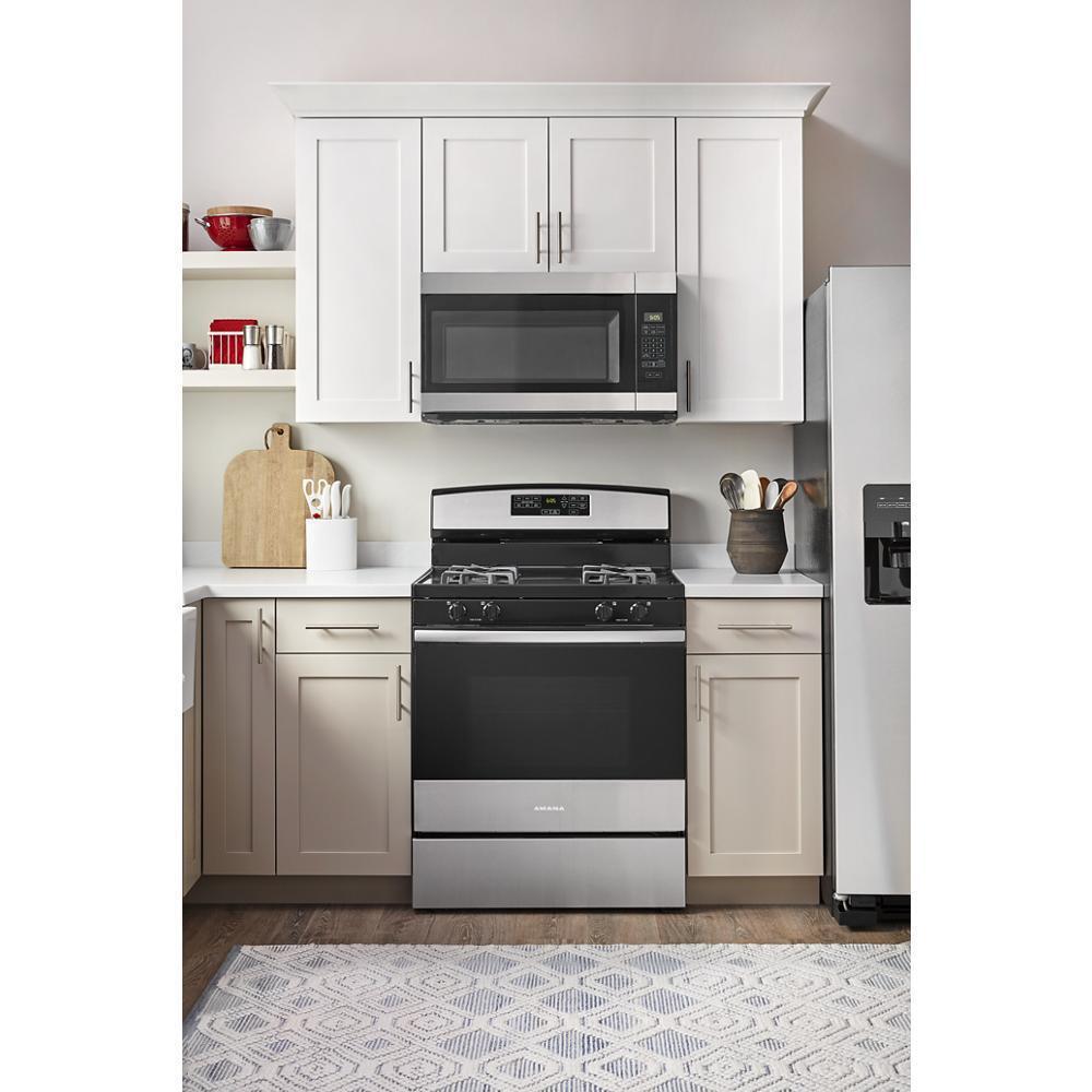 Amana AMV2307PFS 1.6 Cu. Ft. Over-the-Range Microwave with Add 0:30 Seconds