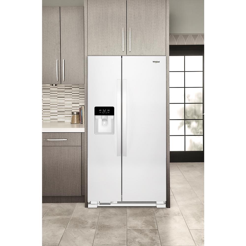 Whirlpool WRS325SDHW 36-inch Wide Side-by-Side Refrigerator - 25 cu. ft.