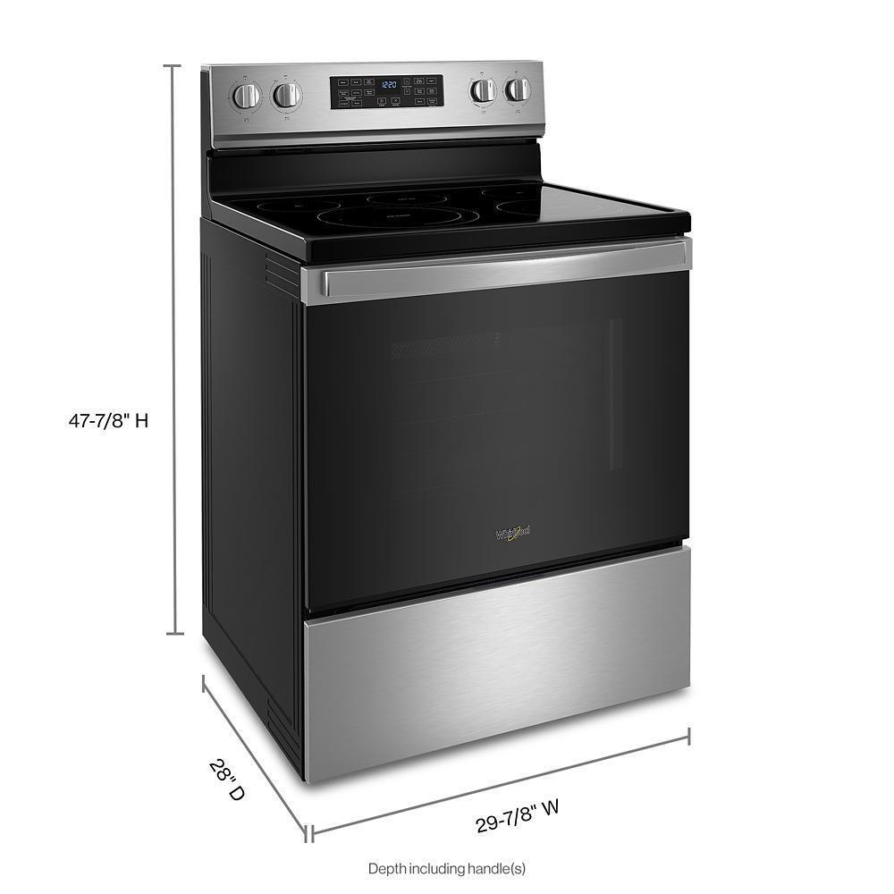 Whirlpool WFE550S0LZ 5.3 Cu. Ft. Whirlpool® Electric 5-in-1 Air Fry Oven