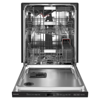 Kitchenaid KDPM804KBS 360(degree) Max Jets™ Third Rack Dishwasher with Stainless Steel Third Rack Wash Jets, 44 dBA