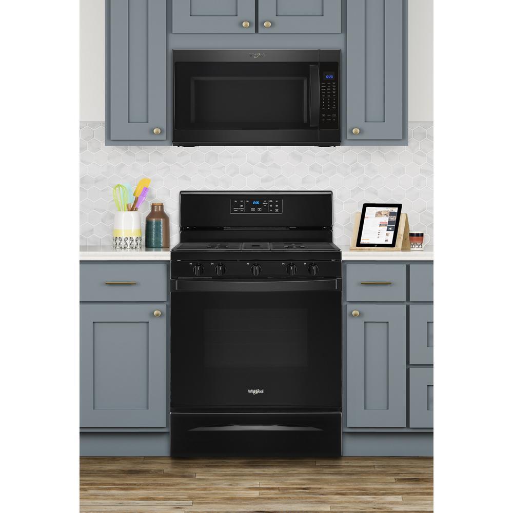 Whirlpool WFG525S0JB 5.0 cu. ft. Gas Range with Center Oval Burner