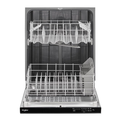 Whirlpool WDP540HAMB Quiet Dishwasher with Boost Cycle and Pocket Handle