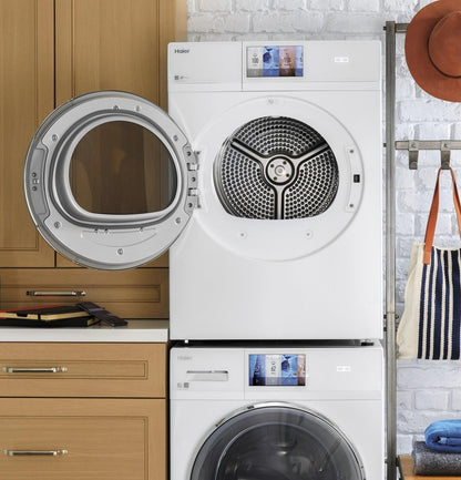 4.3 cu.ft. Capacity Smart 24" Frontload Electric Dryer with Stainless Steel Basket