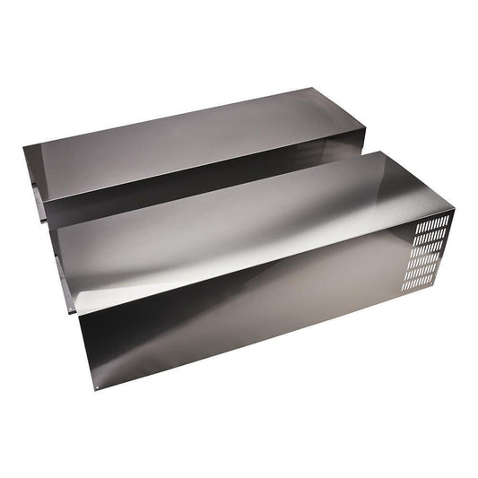Whirlpool W10272076 Range Hood Extension Kit, Stainless Steel, for ceilings 9' or higher