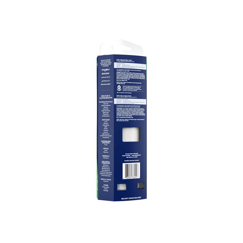 Whirlpool EDR4RXD1 everydrop® Refrigerator Water Filter 4 - EDR4RXD1 (Pack of 1)