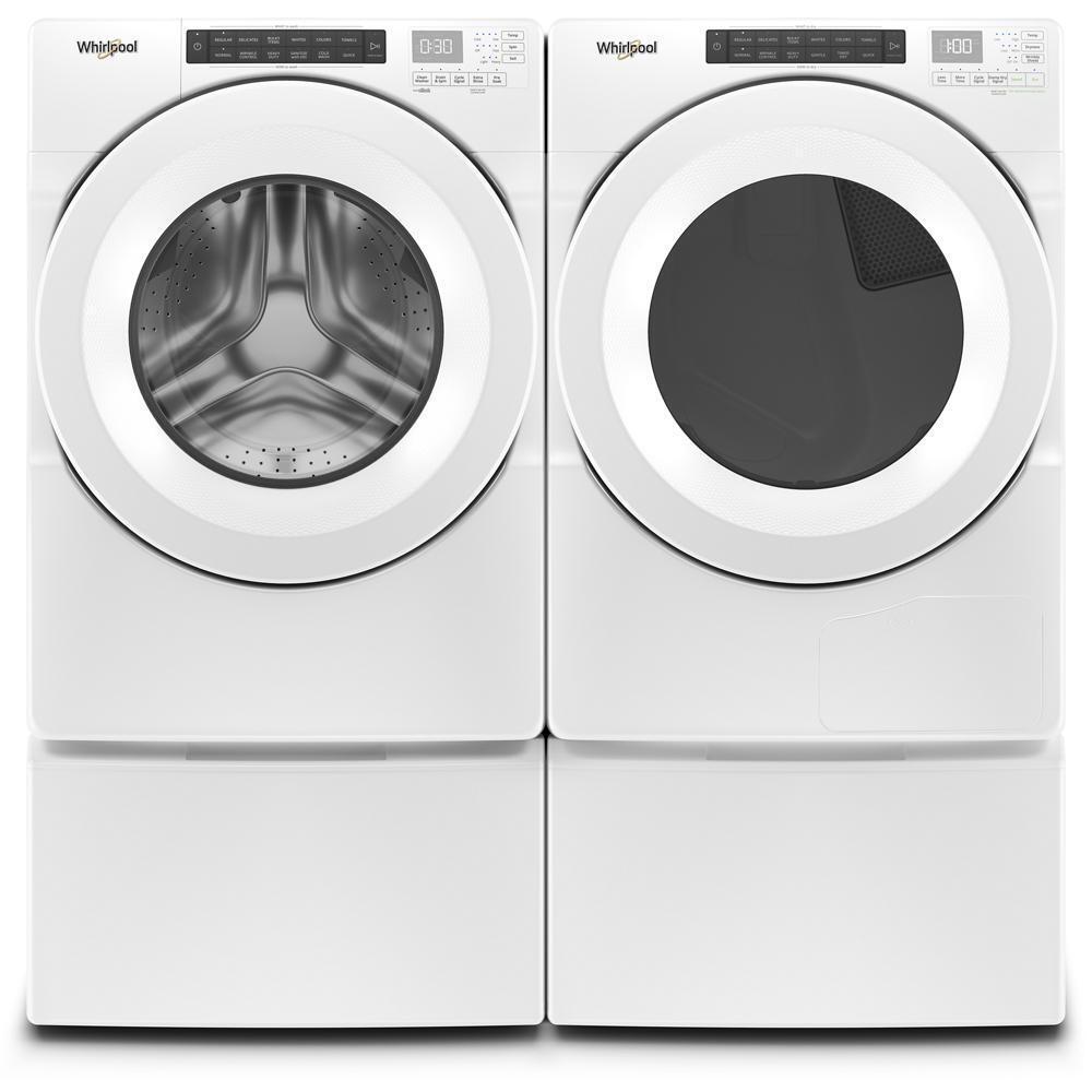 Whirlpool 7.4 cu.ft Front Load Heat Pump Dryer with Intiutitive Touch Controls, Advanced Moisture Sensing