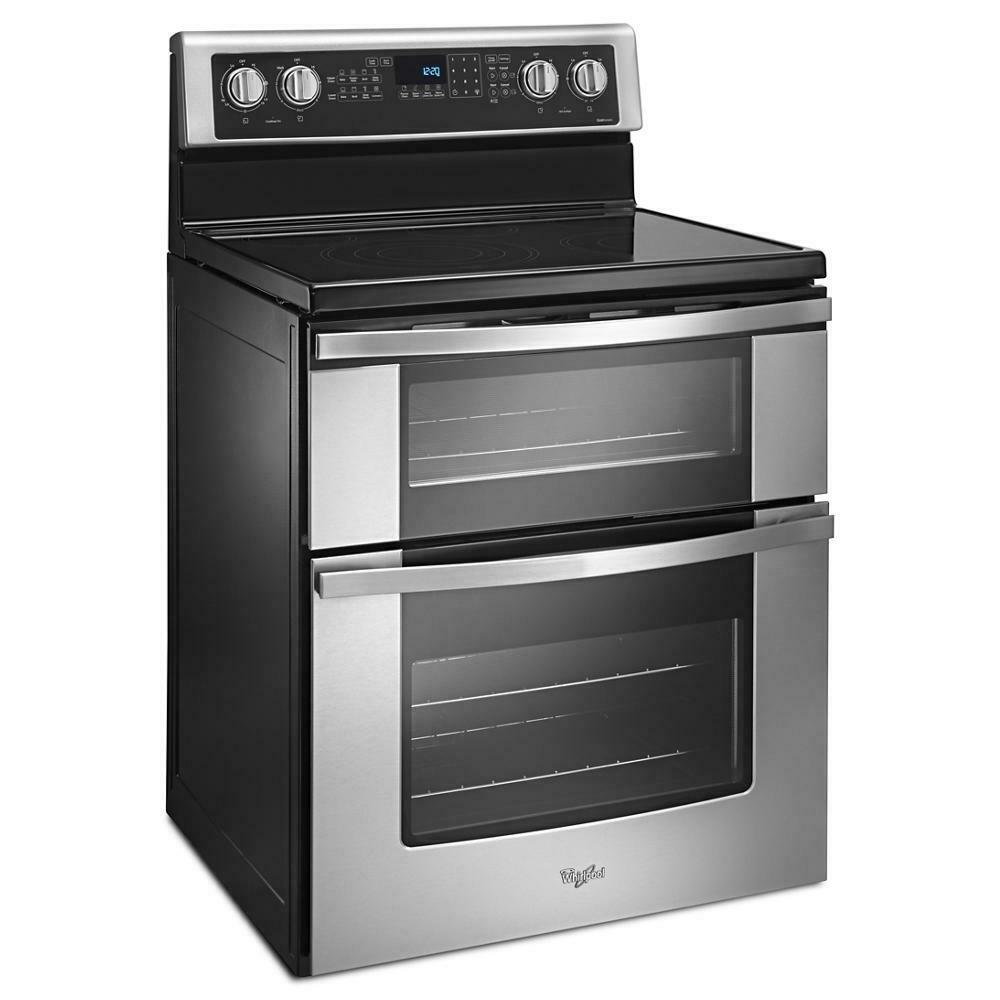 Whirlpool WGE745C0FS 6.7 Cu. Ft. Electric Double Oven Range with True Convection