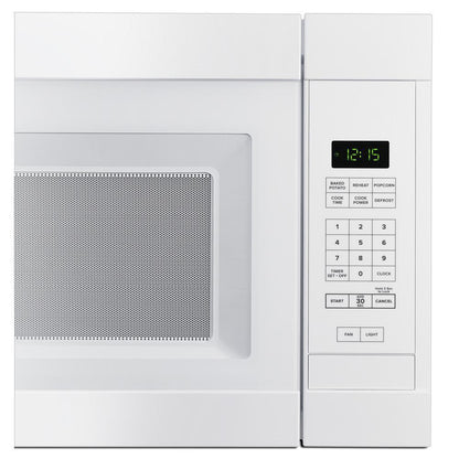 Amana AMV2307PFW 1.6 Cu. Ft. Over-the-Range Microwave with Add 0:30 Seconds