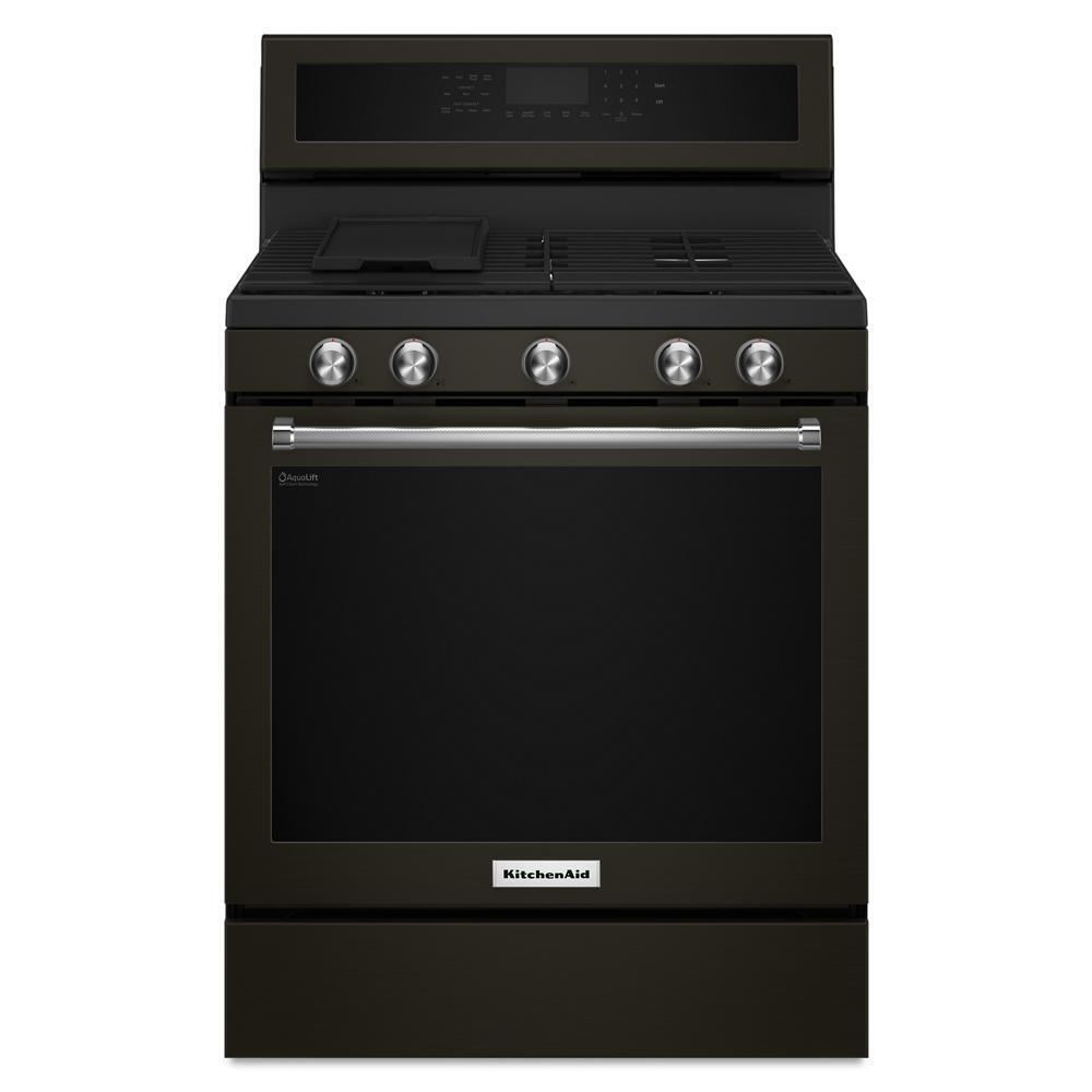 Kitchenaid 30-Inch 5-Burner Gas Convection Range