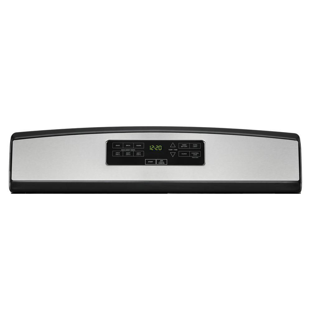 Amana AGR6303MMS 30-inch Gas Range with Bake Assist Temps