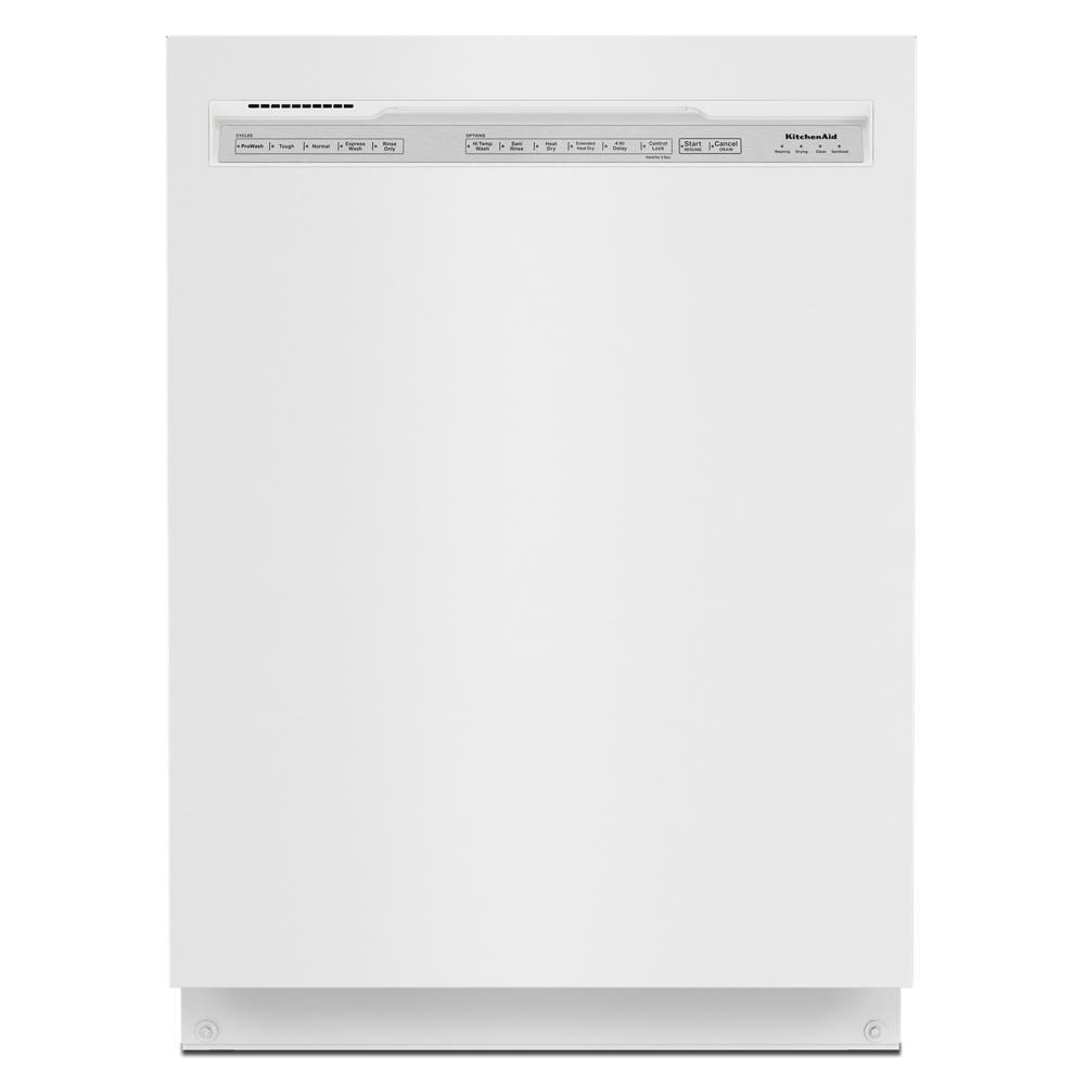 Kitchenaid KDFE104KWH Two-Rack Dishwasher with 30+ Total Wash Jets, 47 dBA