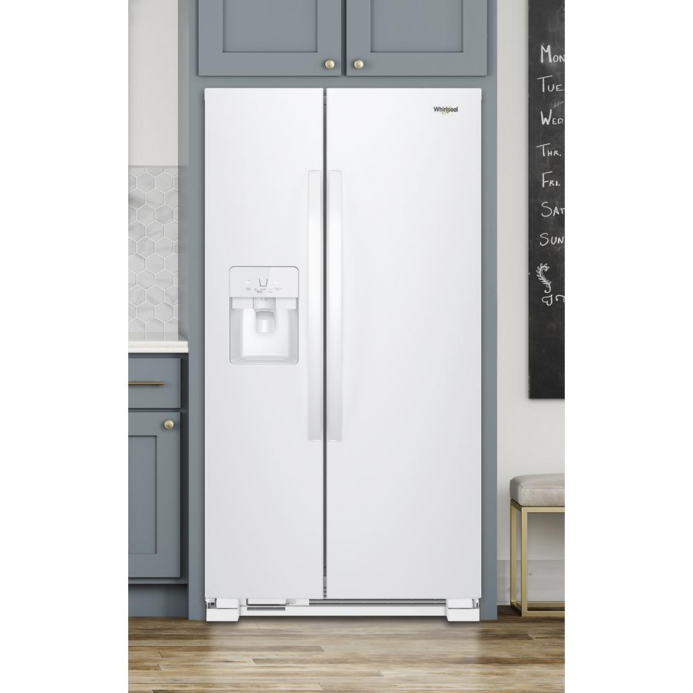 Whirlpool WRS325SDHW 36-inch Wide Side-by-Side Refrigerator - 25 cu. ft.