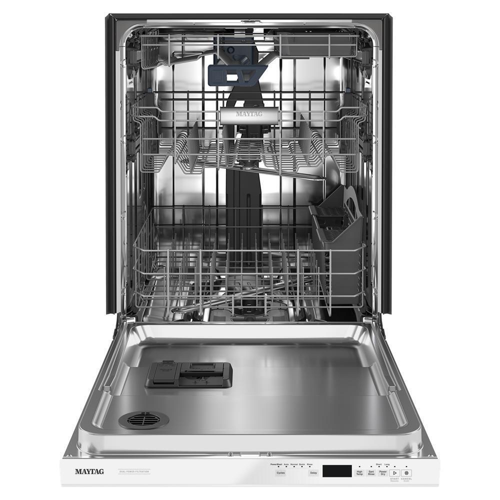 Maytag MDB8959SKW 24 Top Control Dishwasher with Dual Power Filtration, PowerBlast® Cycle and 3rd Level Rack - 47 dBA