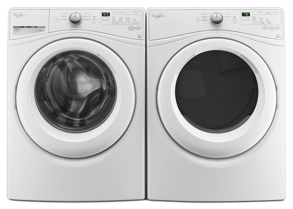 Whirlpool WED7590FW 7.4 cu.ft Front Load Electric Dryer with Advanced Moisture Sensing , 6 cycles