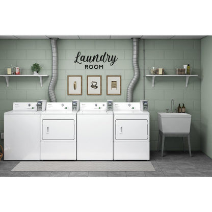 Whirlpool CGM2745FQ Commercial Gas Super-Capacity Dryer, Coin Slide