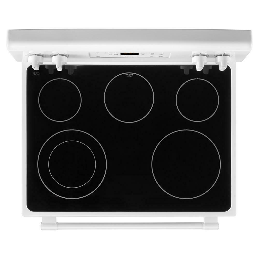 Maytag 30-Inch Wide Electric Range With Shatter-Resistant Cooktop - 5.3 Cu. Ft.