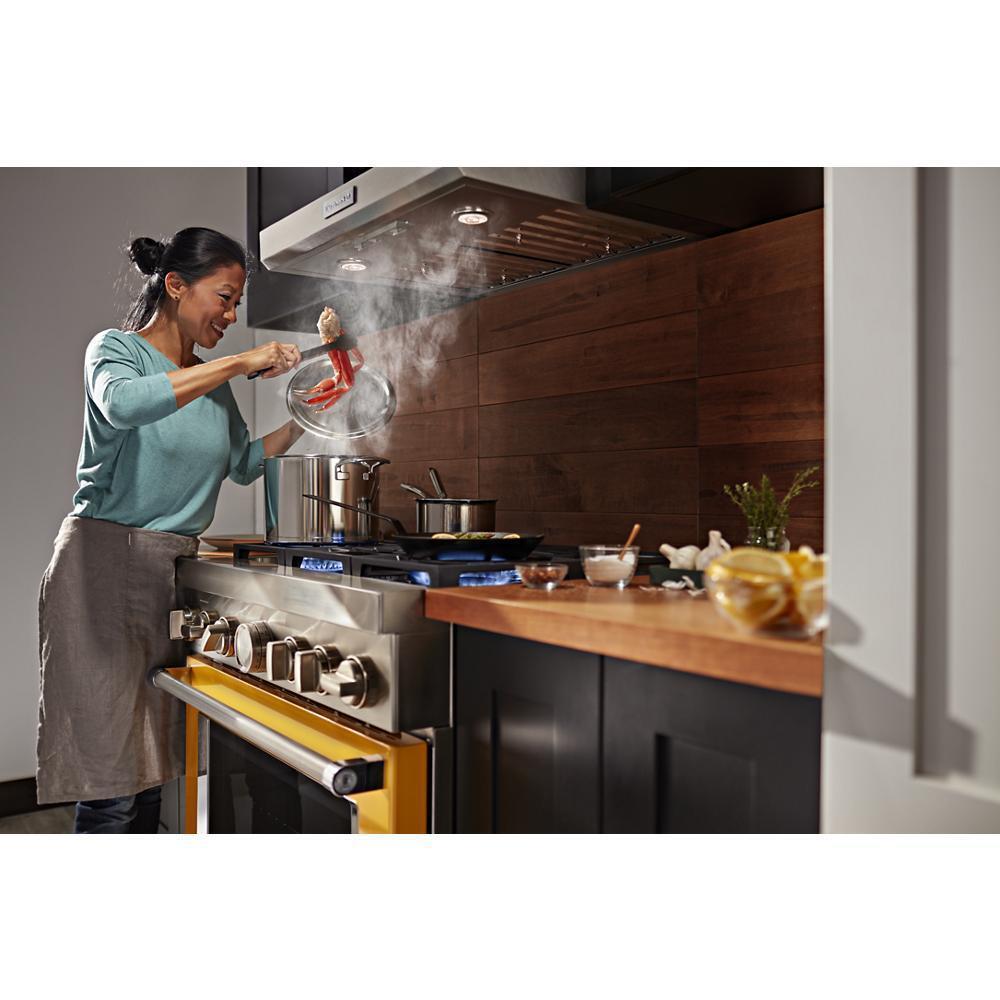 KFDC506JYP KitchenAid® 36'' Smart Commercial-Style Dual Fuel Range with 6 Burners