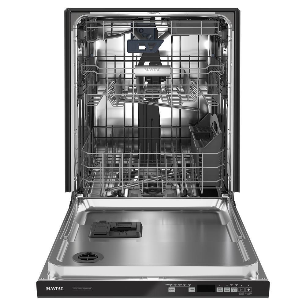 Maytag MDB8959SKB Top control dishwasher with Third Level Rack and Dual Power Filtration