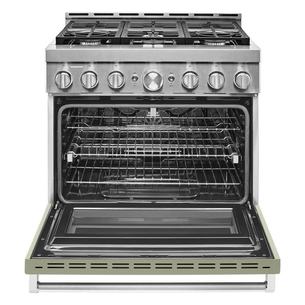 KFGC506JAV KitchenAid® 36'' Smart Commercial-Style Gas Range with 6 Burners