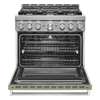 KFGC506JAV KitchenAid® 36'' Smart Commercial-Style Gas Range with 6 Burners