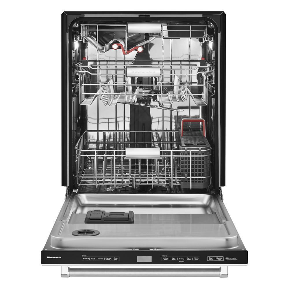 Kitchenaid KDTM804KPS 360(degree) Max Jets™ Third Rack Dishwasher with Stainless Steel Third Rack Wash Jets, 44 dBA