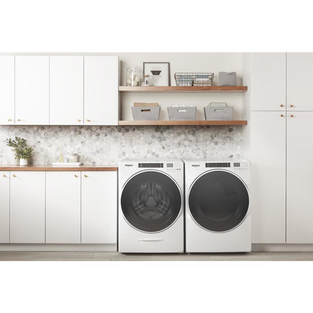 Whirlpool WED8620HW 7.4 cu. ft. Front Load Electric Dryer with Steam Cycles