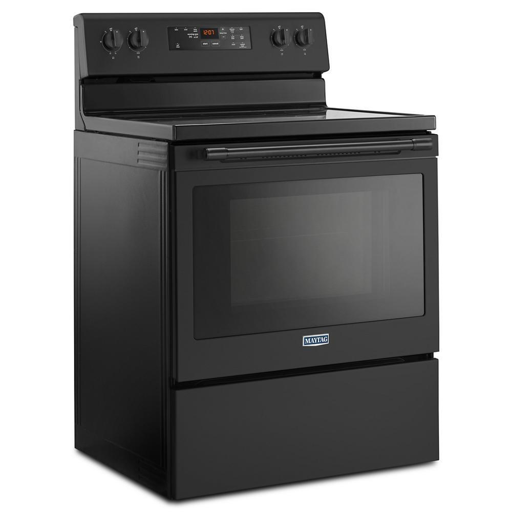 Maytag 30-Inch Wide Electric Range With Shatter-Resistant Cooktop - 5.3 Cu. Ft.