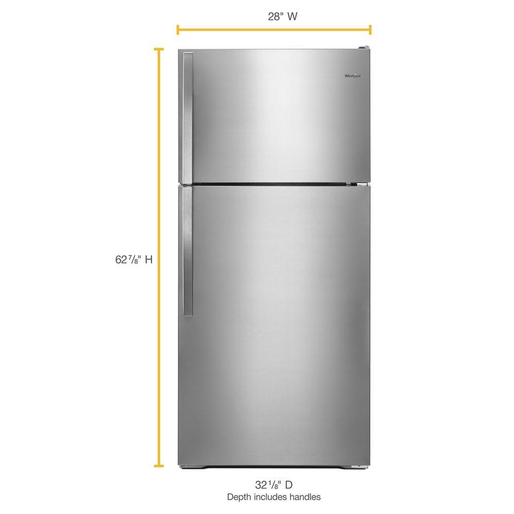 Whirlpool WRT134TFDM 28-inch Wide Top Freezer Refrigerator - 14 cu. ft.