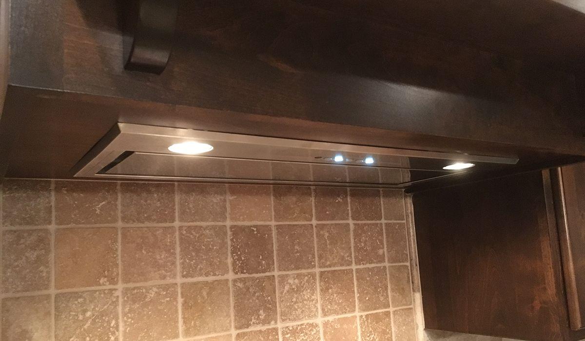 35" insert hood with Variable Air Management