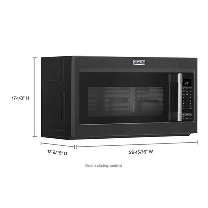 Maytag MMV5227JK Over-the-Range Microwave with Dual Crisp feature - 1.9 cu. ft.