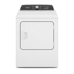 Whirlpool WED5050LW 7.0 Cu. Ft. Top Load Electric Moisture Sensing Dryer with Steam