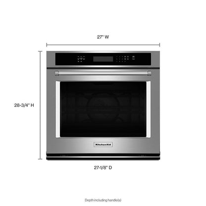 27" Single Wall Oven with Even-Heat™ True Convection