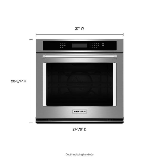 27" Single Wall Oven with Even-Heat™ True Convection