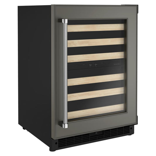 Kitchenaid KUWR214KPA 24" Panel-Ready Undercounter Wine Cellar with Wood-Front Racks
