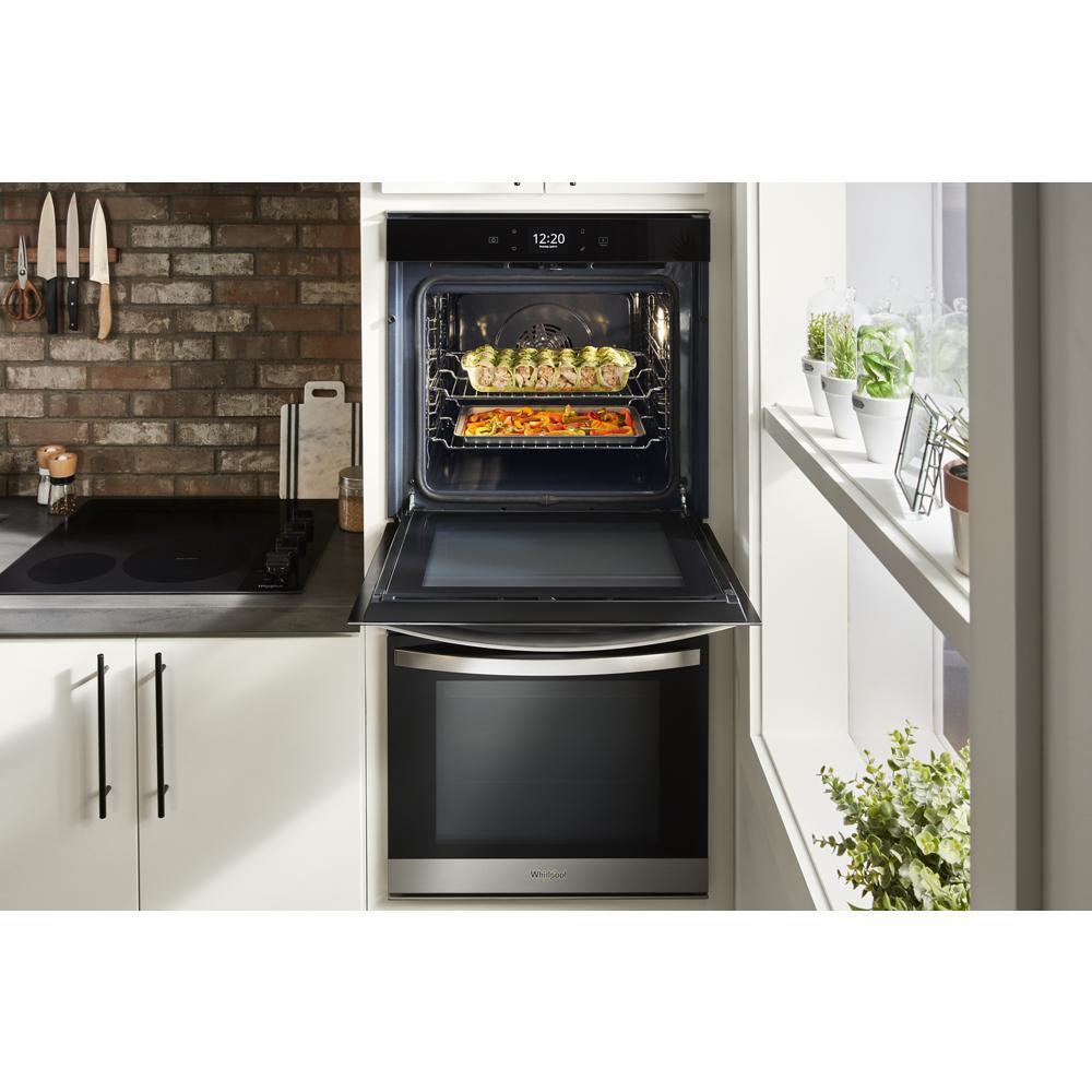 Whirlpool WOD52ES4MB 5.8 Cu. Ft. 24 Inch Double Wall Oven with Convection