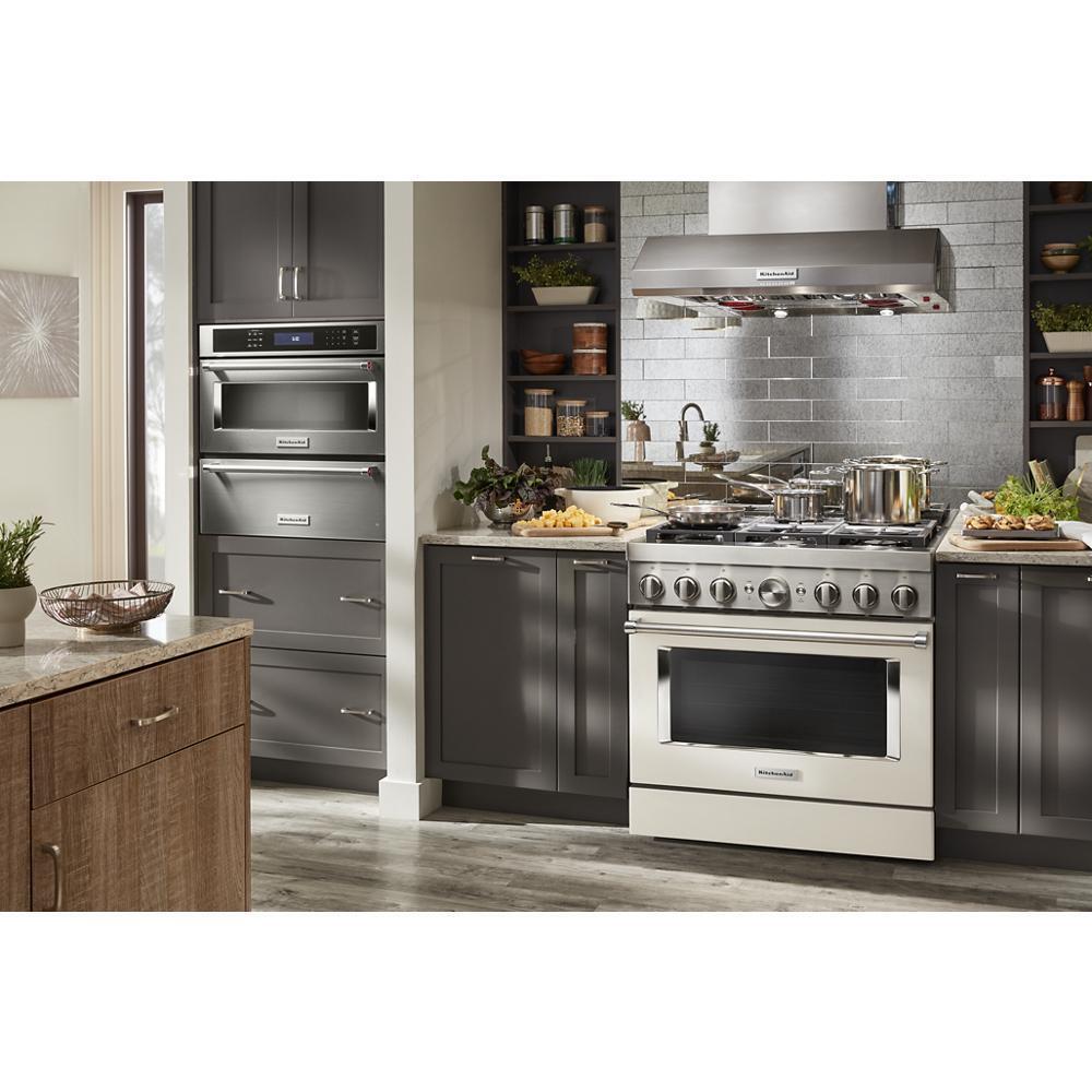 KFDC506JMH KitchenAid® 36'' Smart Commercial-Style Dual Fuel Range with 6 Burners