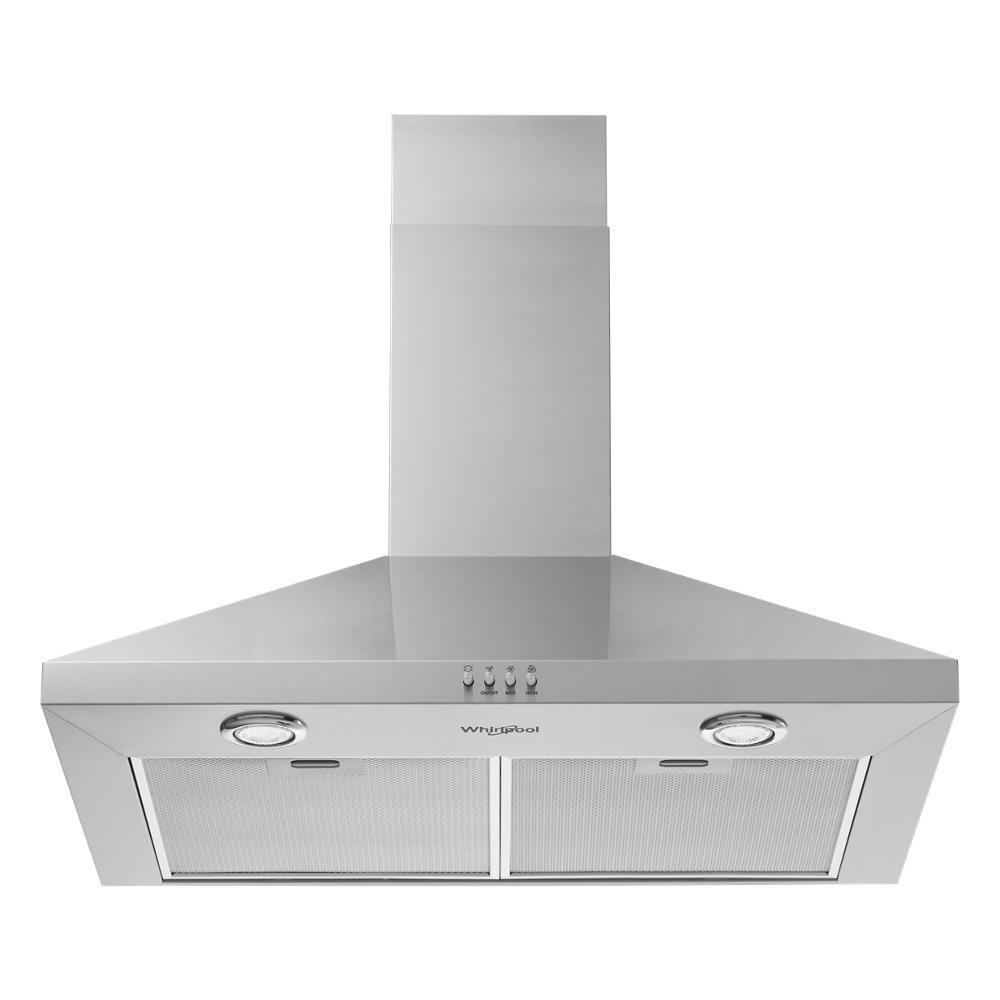 Whirlpool WVW73UC0LS ENERGY STAR® Certified 30" Chimney Wall Mount Range Hood