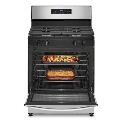 Whirlpool WFG320M0MS 5.1 Cu. Ft. Freestanding Gas Range with Broiler Drawer