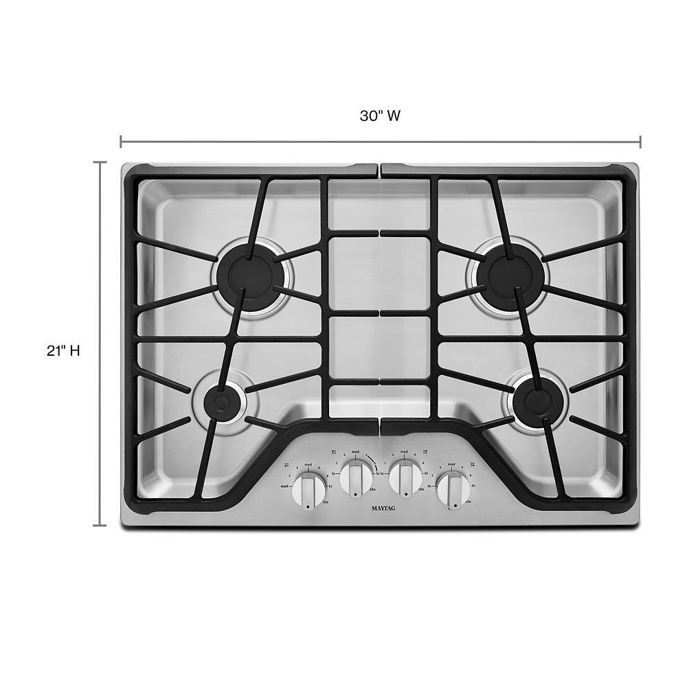 Maytag 30-inch Wide Gas Cooktop with Power™ Burner